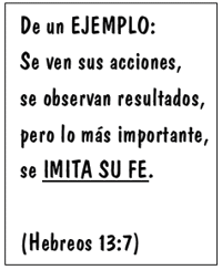 Ejemplo y Fe