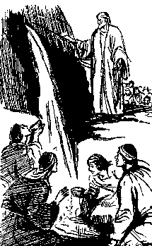 agua de la roca